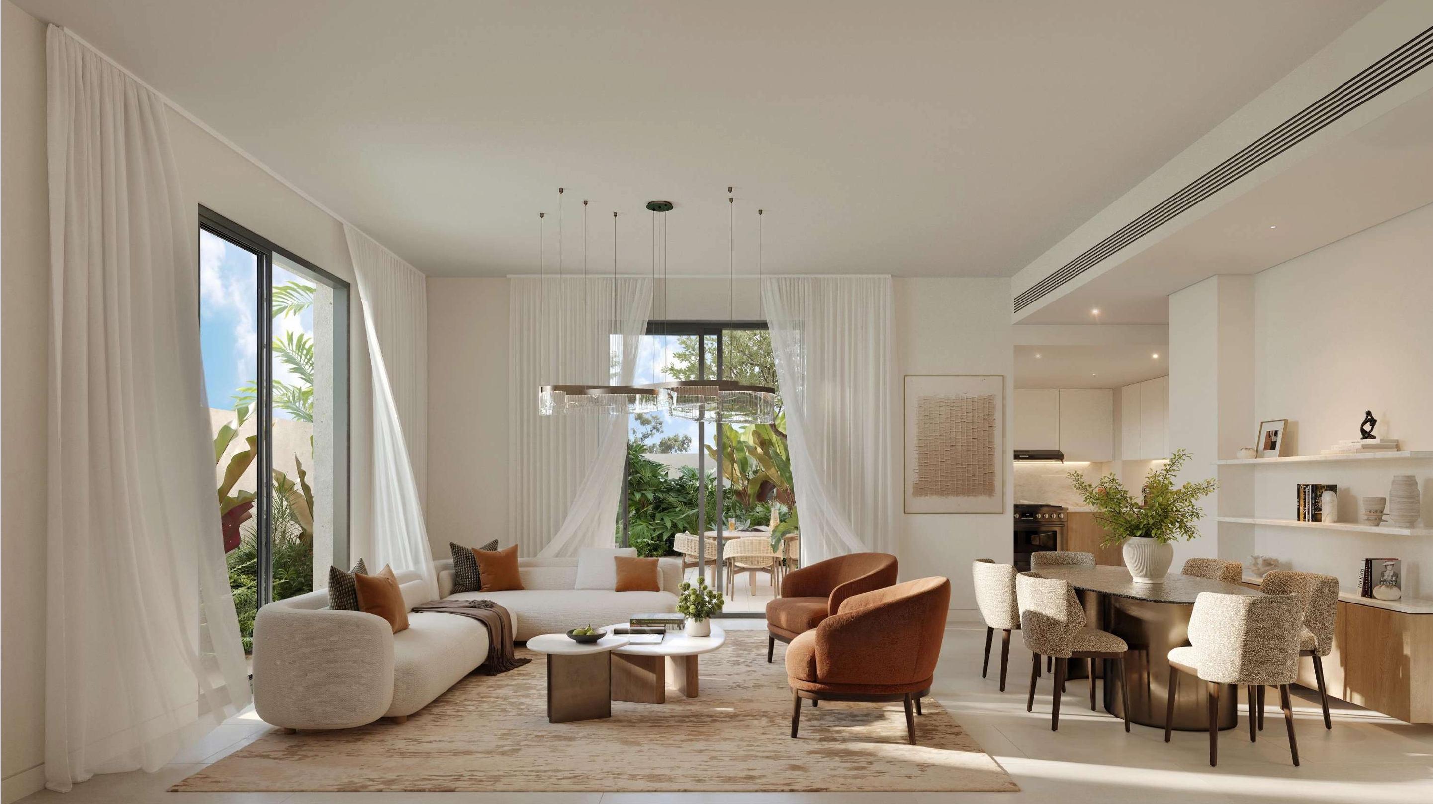 Al Ghadeer Gardens light scheme interior 2